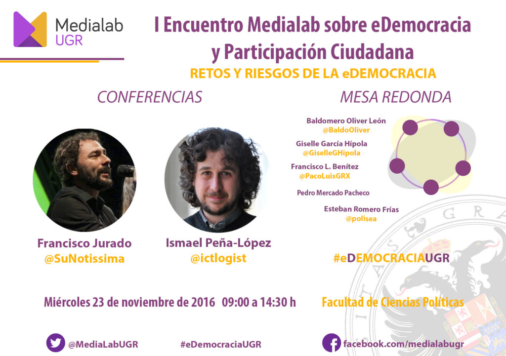 I Encuentro eDemocracia MediaLAB UGR